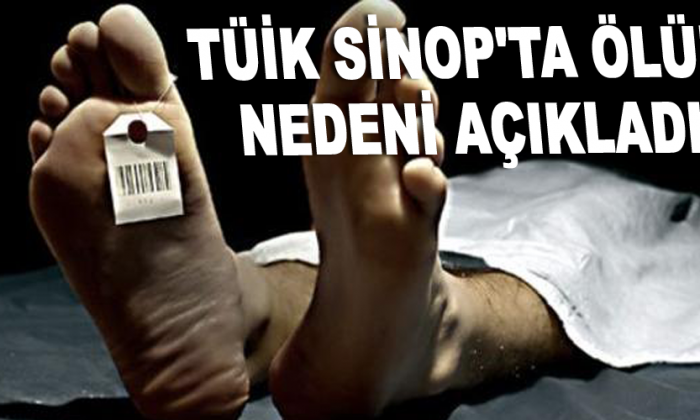TÜİK Sinop’ta ölüm nedeni açıkladı