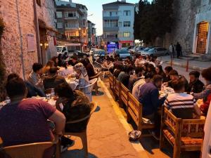 Sinop'ta ilk iftar coşkusu
