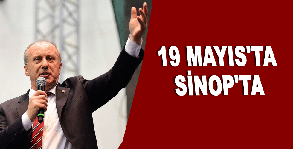 19 Mayıs’ta Sinop’ta