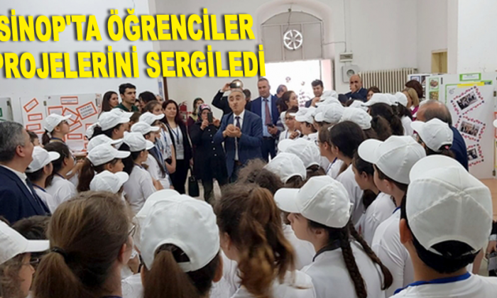 Sinop’ta öğrenciler projelerini sergiledi