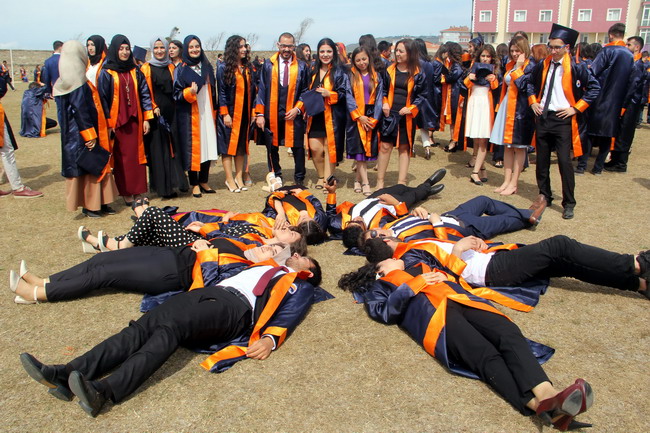 Sinop Üniversitesi’nde mezuniyet sevinci