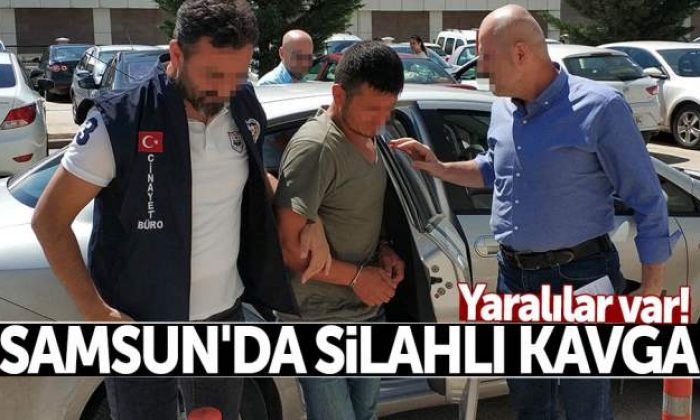 Samsun İlkadım’da Çıkan Silahlı Kavga’da 3 Kişi Yaralandı