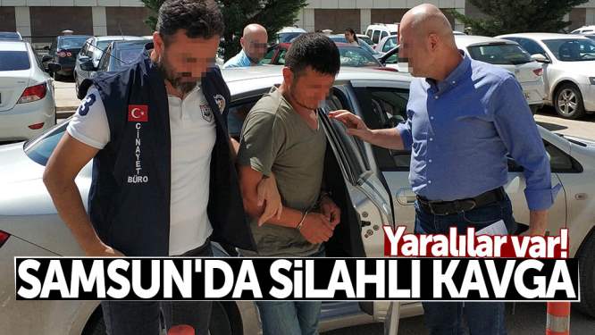 Samsun İlkadım’da Çıkan Silahlı Kavga’da 3 Kişi Yaralandı