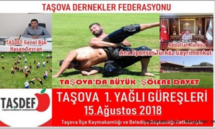Taşova Yağlı Güreşleri 15 Ağustos’ta Yapılacak