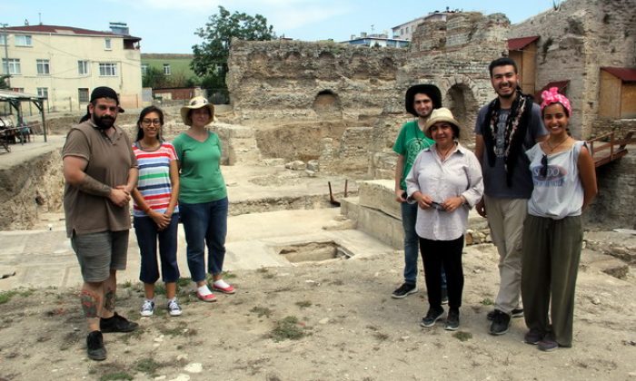 Roma dönemi eğlence merkezi bulundu