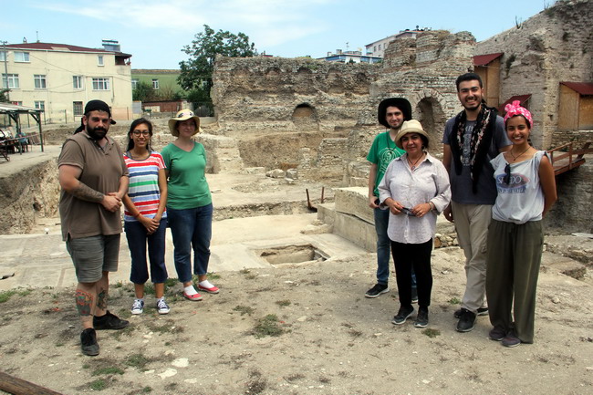 Roma dönemi eğlence merkezi bulundu