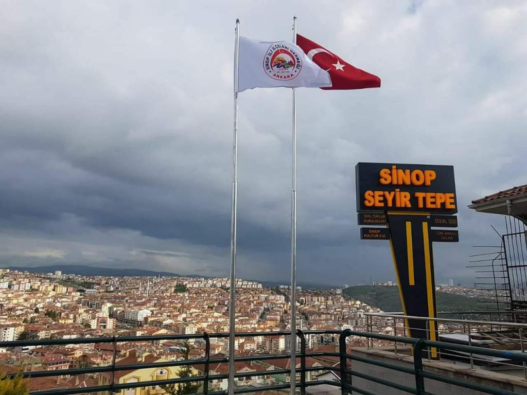 SİNOPLULARIN ANKARA’da SEYİR’e DOYDUĞU YER ; SİNOP SEYİR TEPE