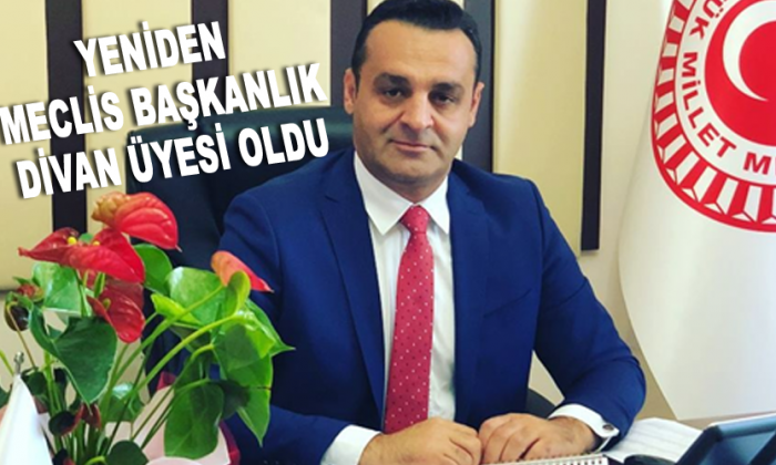 CHP’li Karadeniz yeniden meclis divan üyesi