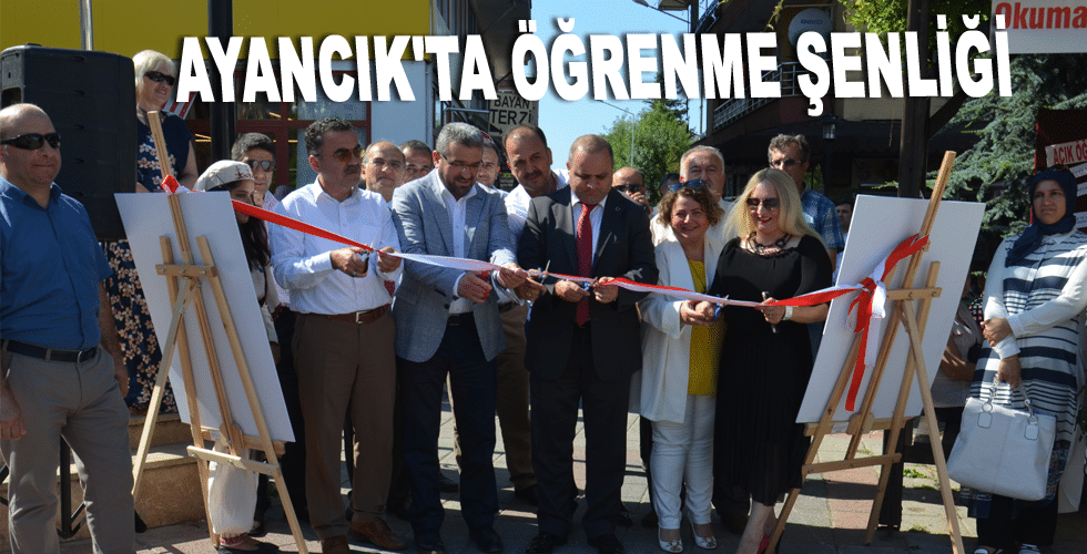 Ayancık’ta öğrenme Şenliği