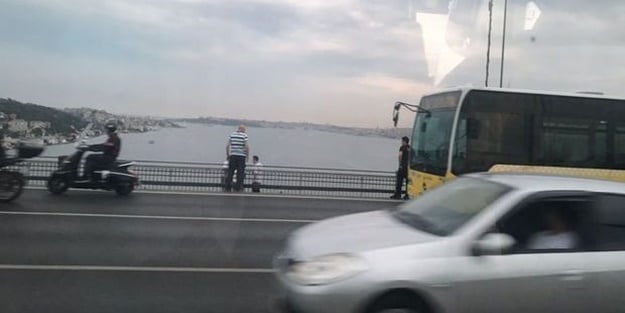 Şehitler Köprüsünde Trafik Kapandı!