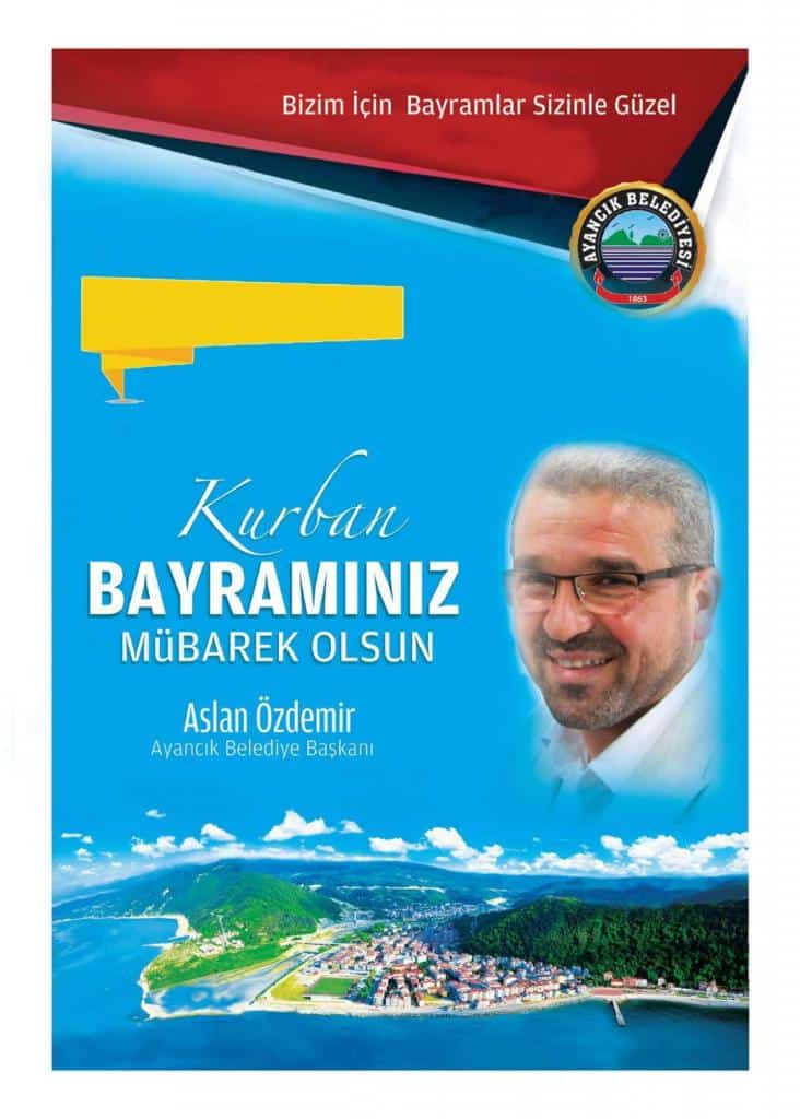 Ayancık Belediye Başkanı’ndan Bayram Tebriği