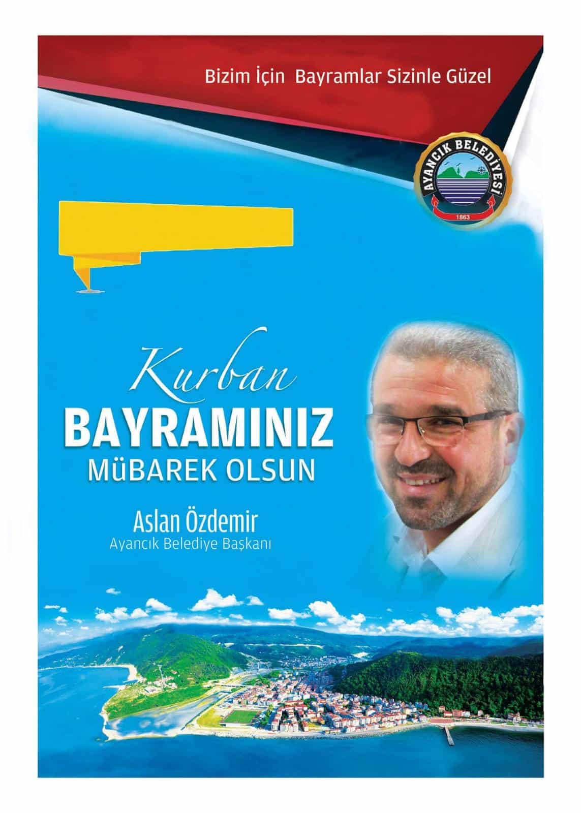 Ayancık Belediye Başkanı'ndan Bayram Tebriği