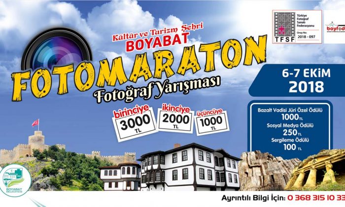 Boyabat’ta fotoğraf yarışması
