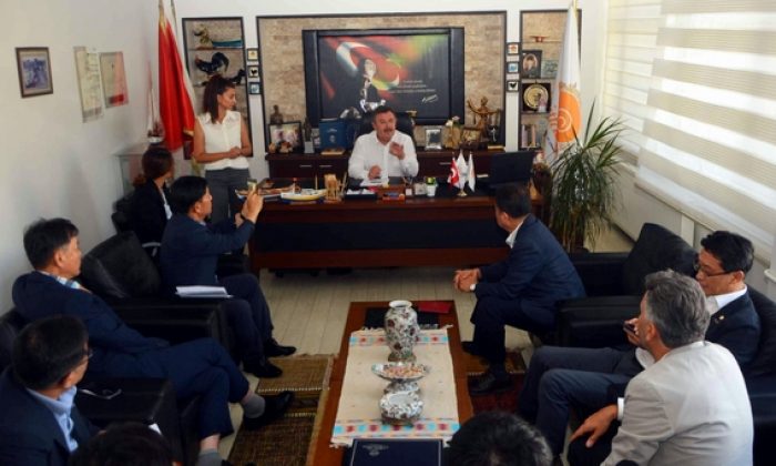 Güney Kore’den Gerze’ye ziyaret