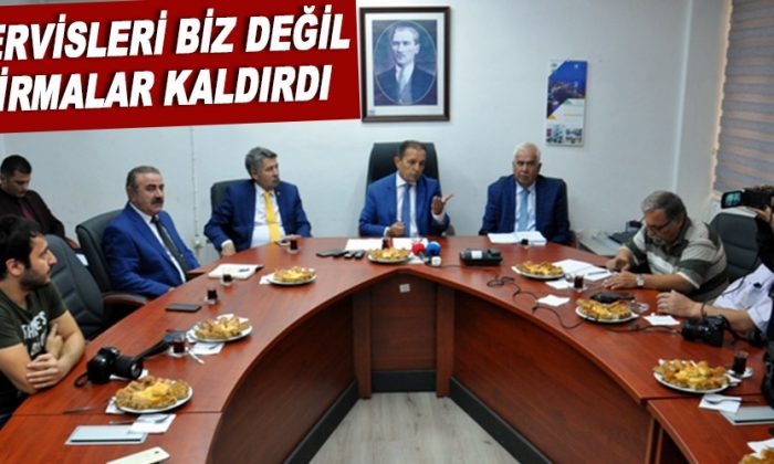 Servisleri biz değil firmalar kaldırdı