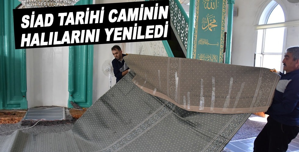 Hacı Ömer Cami’nin Halıları Yenilendi