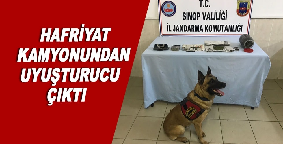 Sinop’ta Uyuşturucu Madde Ele Geçirildi