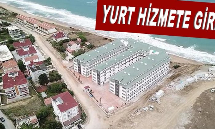 Sinop’un en büyük yurdu hizmete girdi