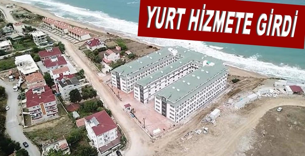 Sinop’un en büyük yurdu hizmete girdi