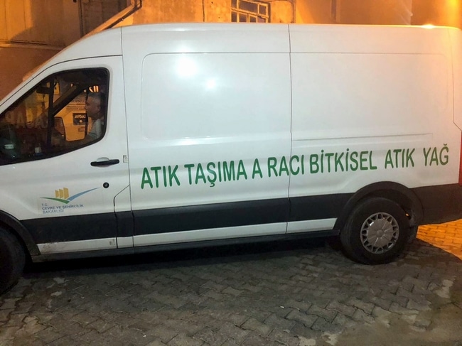 Atık Yağlar Teslim Edildi