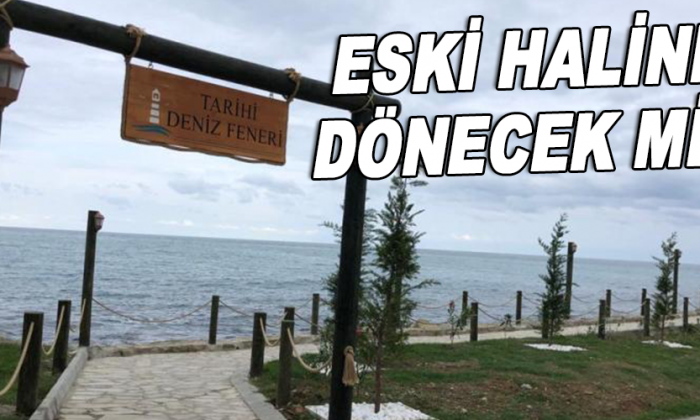 Tarihi Deniz Feneri Eski Haline Dönüyor!