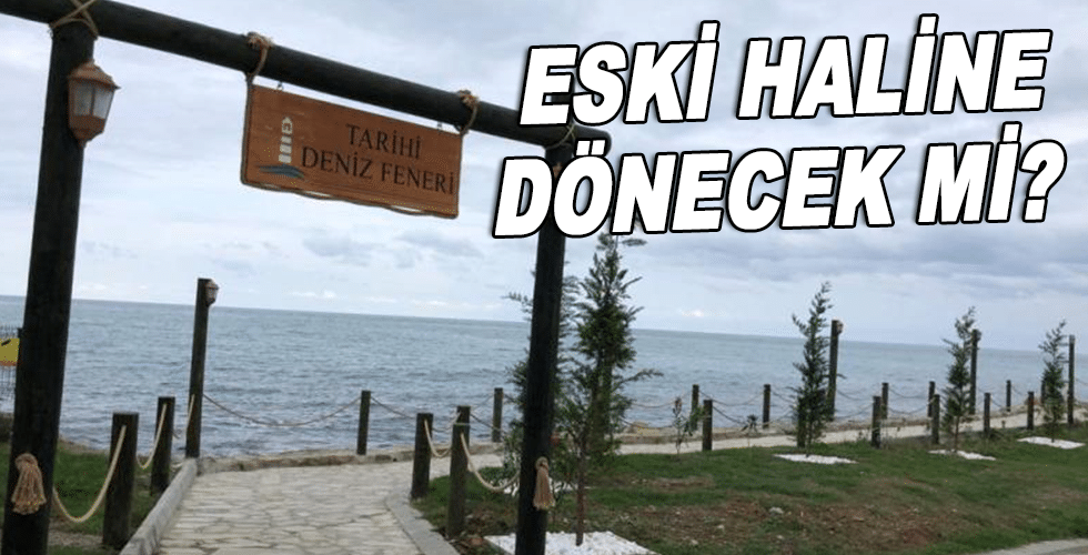 Tarihi Deniz Feneri Eski Haline Dönüyor!