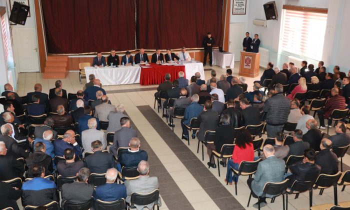SİNOP VALİSİ KÖKSAL ŞAKALAR AYANCIK’TA MUHTARLARLA BİR ARAYA GELDİ