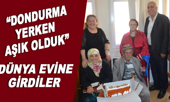 Ayancıklı çift dünya evine girdi