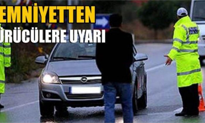 Sinop Emniyetinden Sürücülere Uyarı