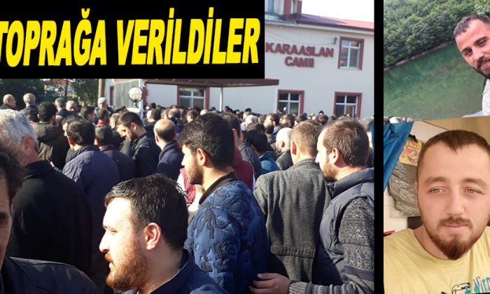 Sinop’taki kazada ölen iki kişi toprağa verildi