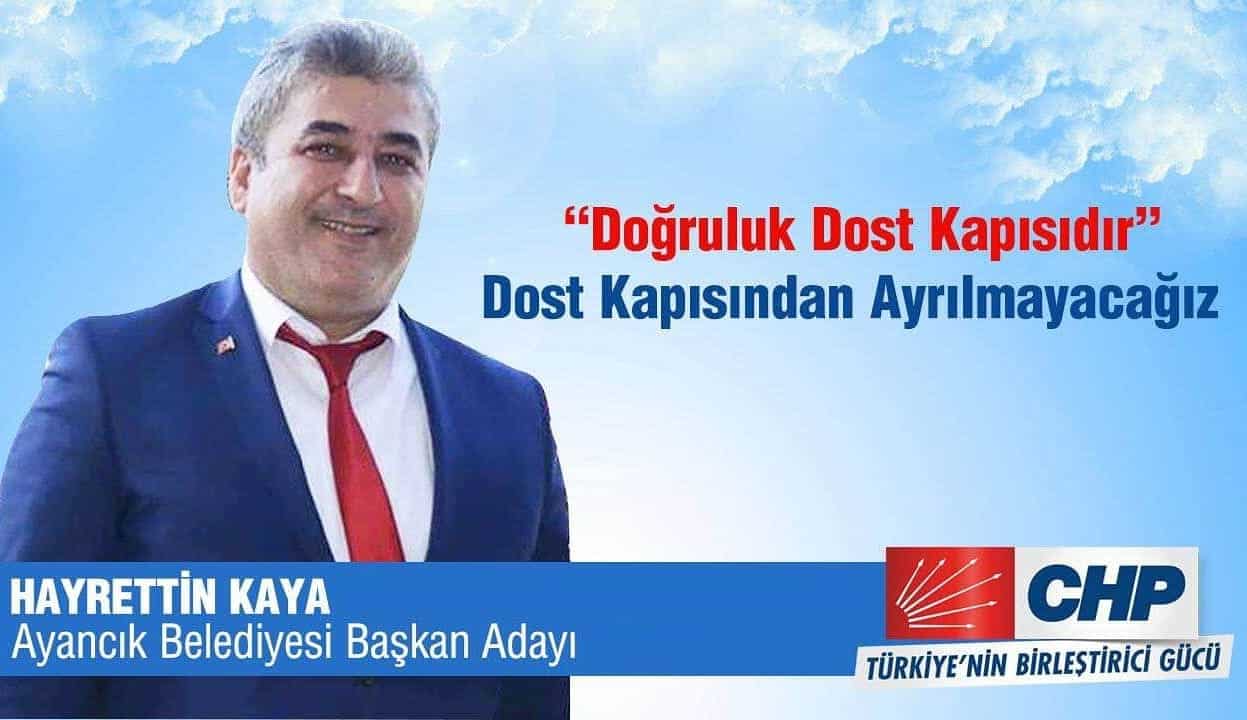 CHP Adayı Kaya Oldu