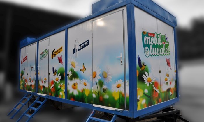 Boyabat Belediyesi vatandaşlar için mobil tuvalet getiriyor