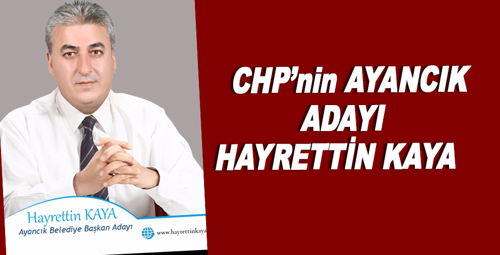 CHP Adayı Kaya Oldu