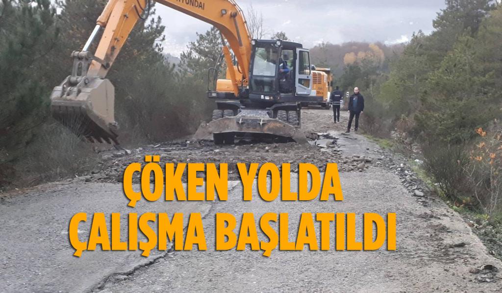 Göçük Alanda Çalışmalar Başlatıldı