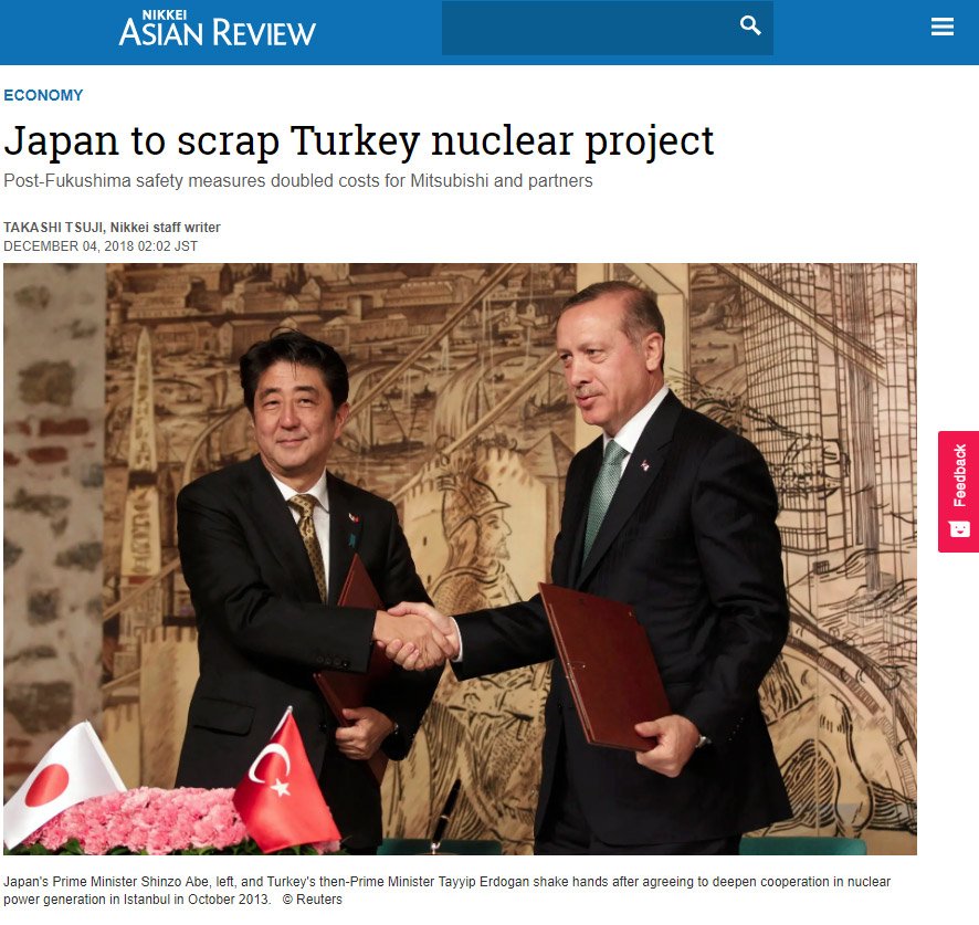 Japonlar Sinop Nükleer Santralinden Geri Çekiliyor İddiası