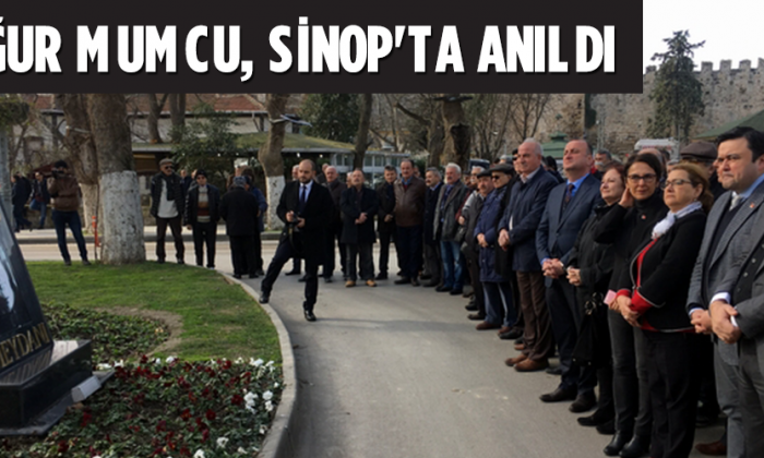 Uğur Mumcu, Sinop’ta anıldı