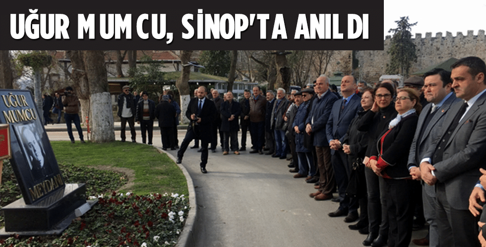 Uğur Mumcu, Sinop’ta anıldı