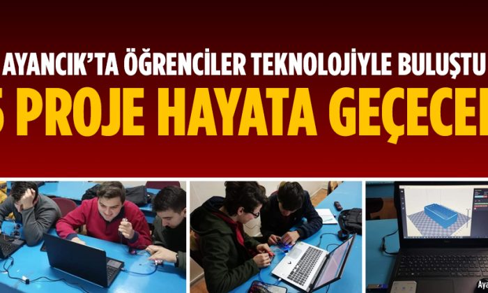 Atatürk Anadolu Lisesi Öğrencileri Teknolojiye Ayak Uyduruyor