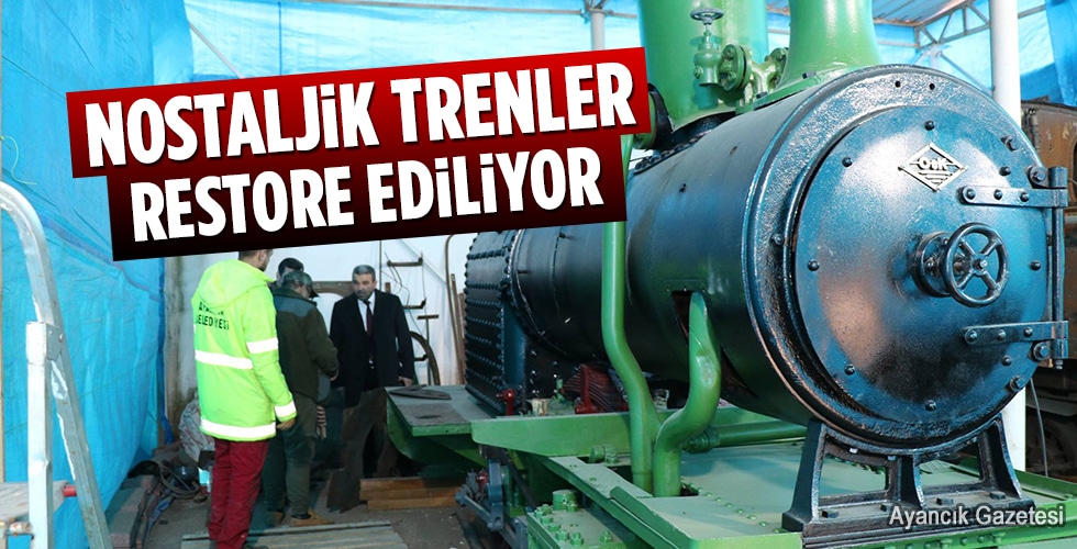 Nostaljik Trenler Restore Ediliyor