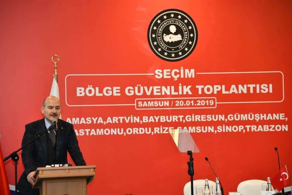 Sinop Valisi, Seçim Bölge Güvenlik Toplantısında