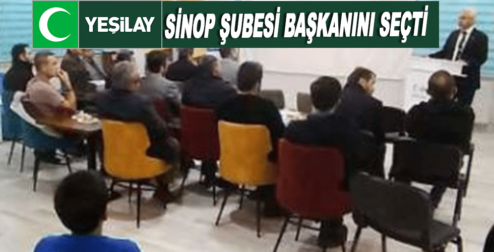 Sinop Şubesi başkanını seçti