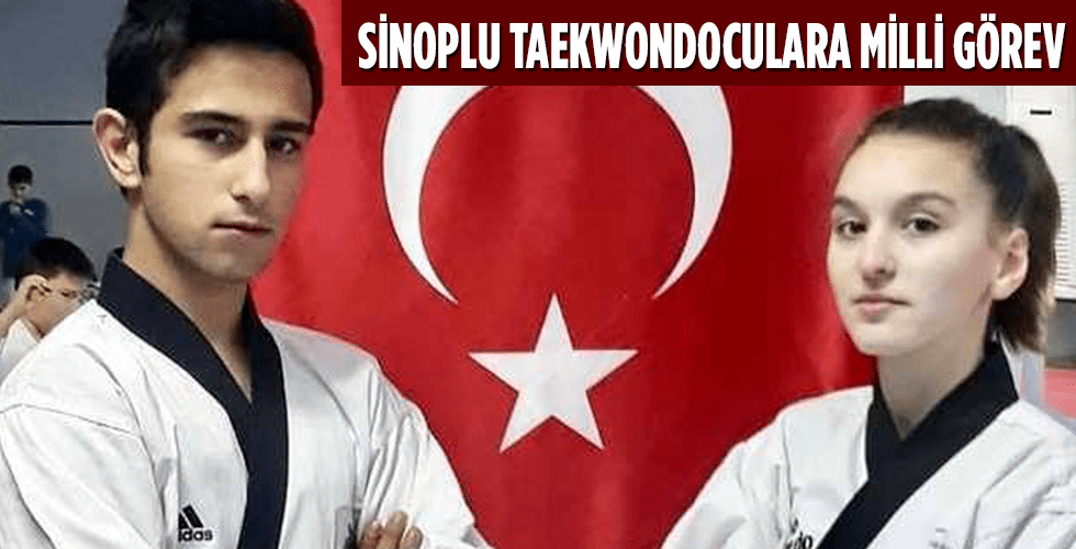 Sinoplu Taekwondoculara milli görev