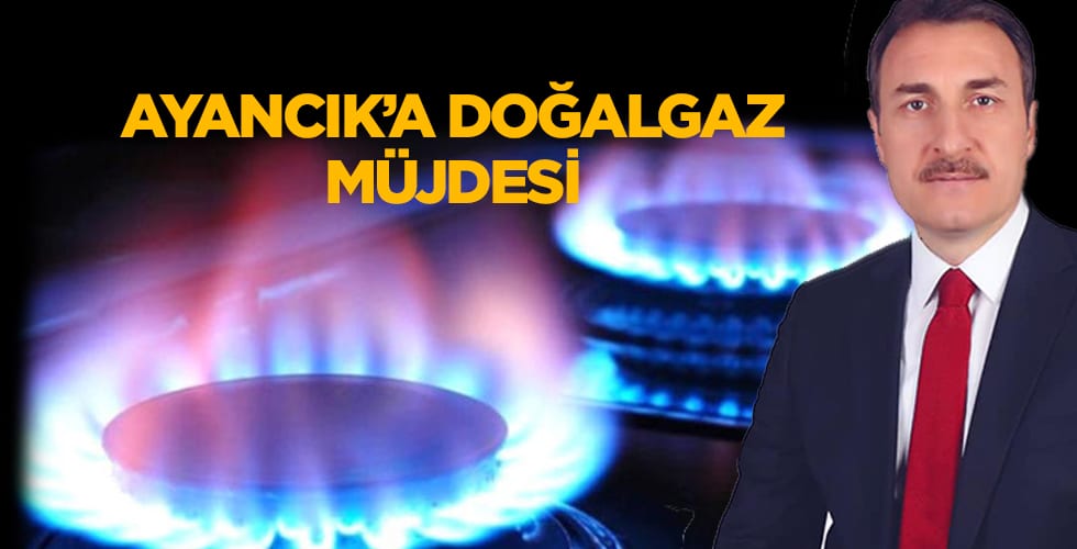 Recep AK, Ayancık’a Doğalgazı Müjdeledi