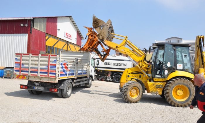 Gerze Belediyesi’nin Kullanımındaki Ekipmanlar Geri Alındı