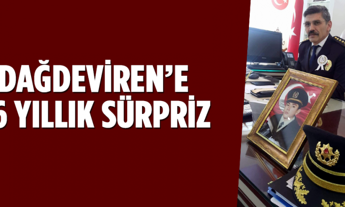 Dağdeviren’e 36 yıllık sürpriz