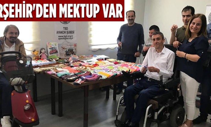Ayancık Zeki Özünlü engelliler Yaşam Merkezi’ne Kırşehir’den mektup var