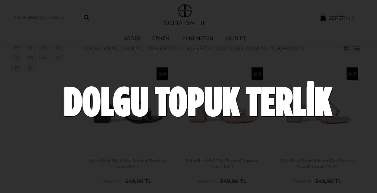 Yaz Aylarının Vazgeçilmezi: Dolgu Topuk Terlik