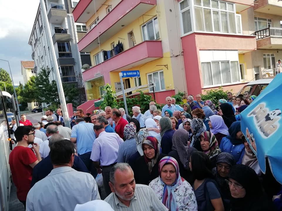 Ayancık Hacı Adaylardı Dualarla Uğurlandı