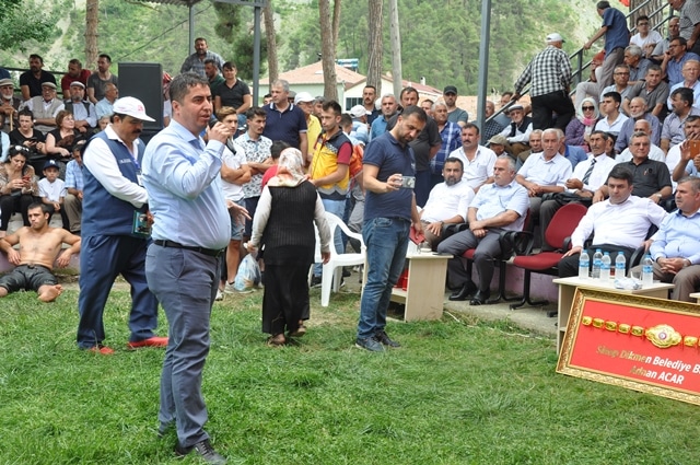 Geleneksel 54. Dikmen Yağlı Güreş Festivali Yapıldı