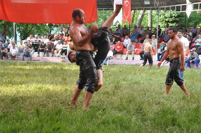 Geleneksel 54. Dikmen Yağlı Güreş Festivali Yapıldı